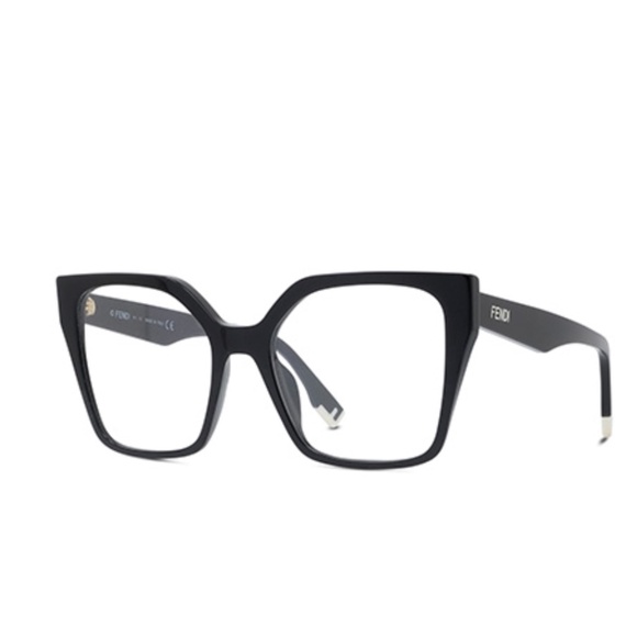 Fendi FE50002I 001 54 Black Eyeglasses FE50002I - Picture 1 of 2